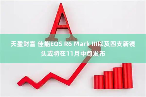 天盈财富 佳能EOS R6 Mark III以及四支新镜头或将在11月中旬发布